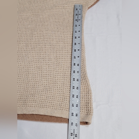 Tribal Womens Size 1X Dolman Whipstick Contrast Color Crewneck Sweater - Picture 5 of 10